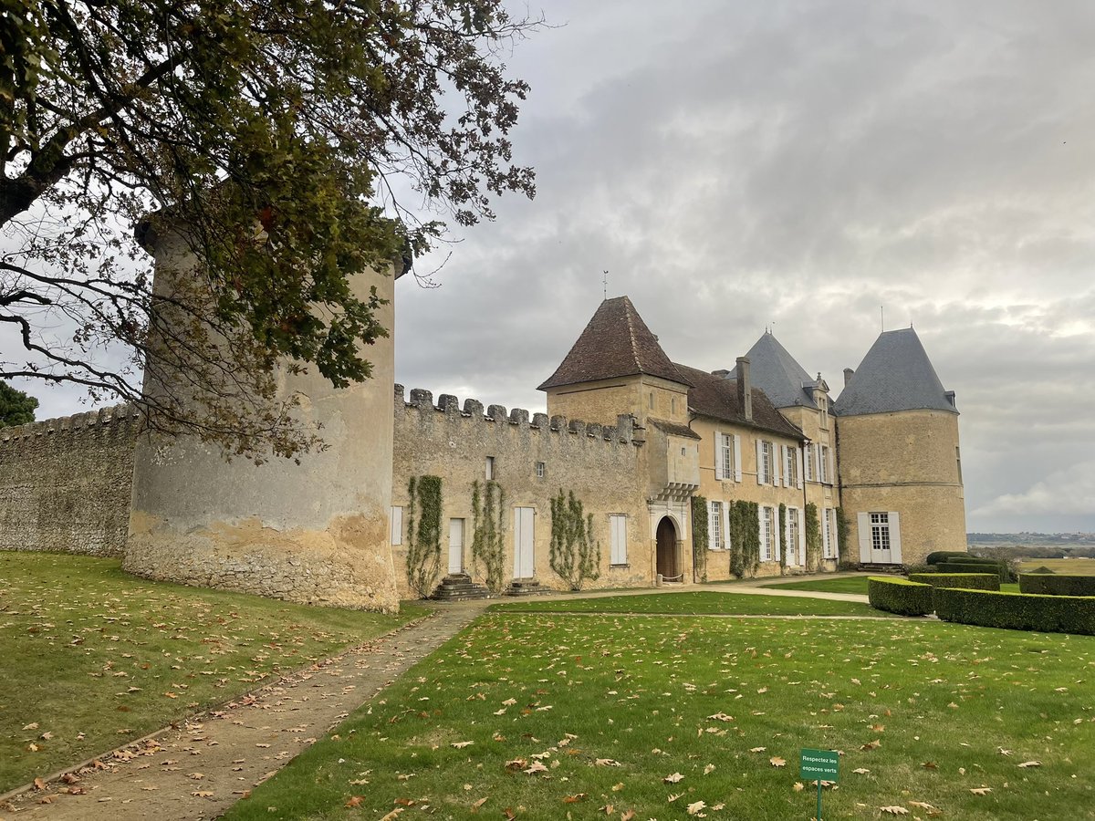 I'd been dreaming of this visit and tasting for a very long time: Château d'Yquem was spectacular.