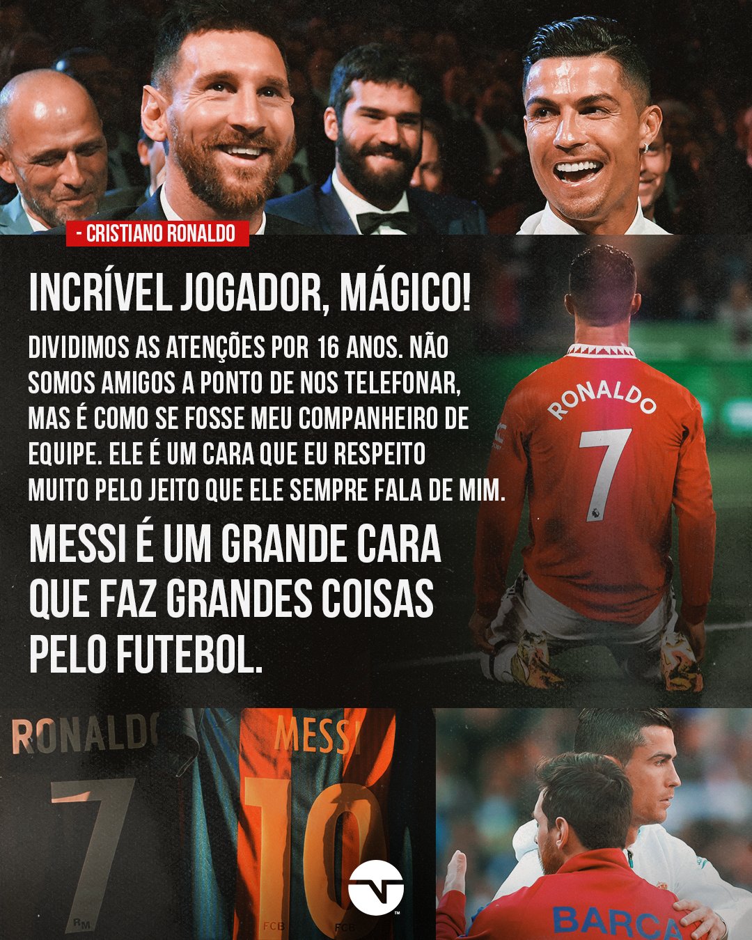 Defina em uma palavra o CR7 careca! - TNT Sports Brasil