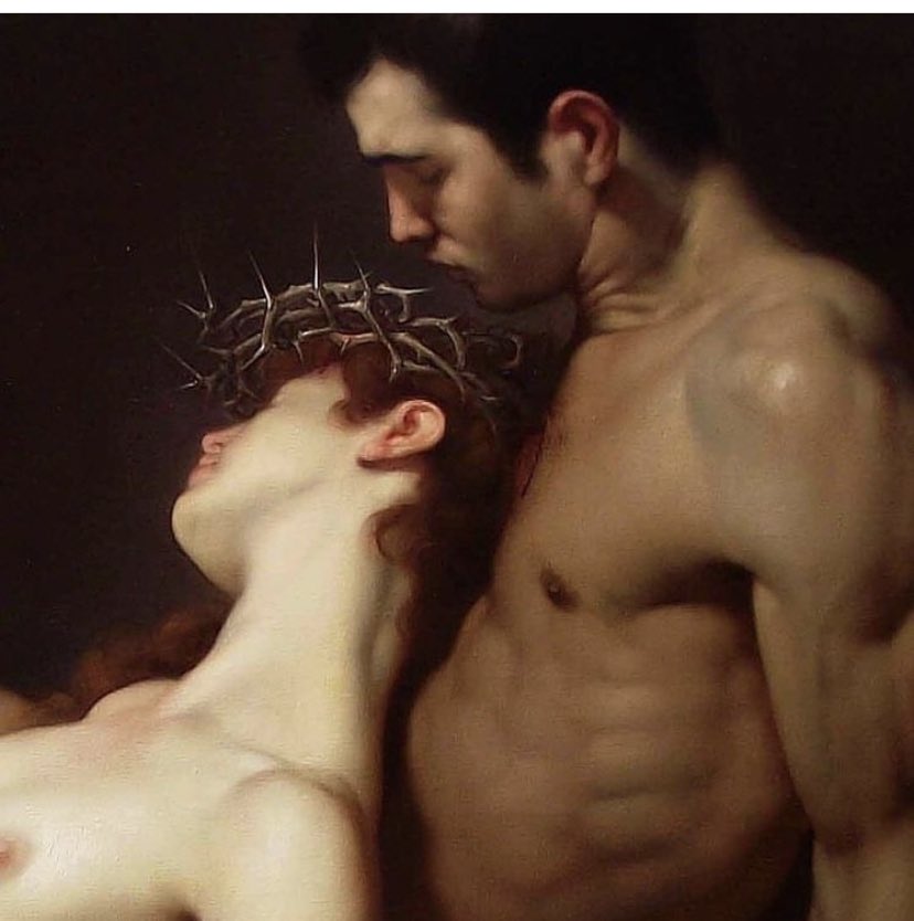 AcademiaAesthe1's tweet photo. The Tomb of Lovers, 2013 by Roberto Ferri https://t.co/zSE5Jycc6V