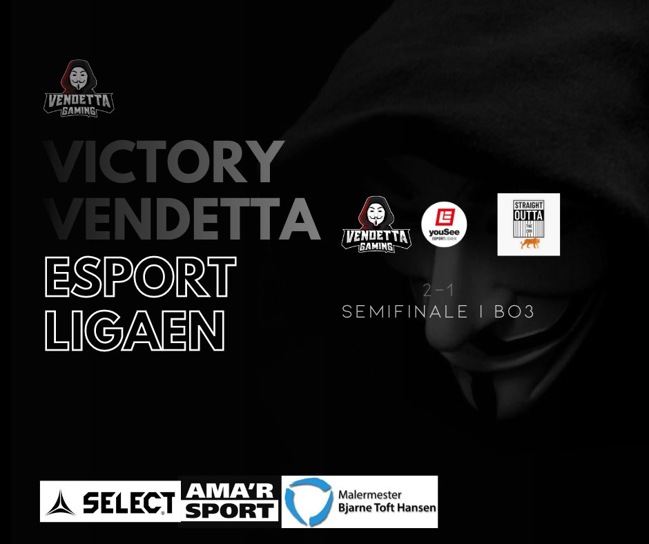 Vendetta Gaming (@vendgamingdk) on Twitter photo VICTORY! Vi skal spille finale!
GGWP!
<a href="/oflaqme/">oFlaqme</a>
<a href="/Leonisse_cs/">Leonisse</a>
<a href="/znejkeNcs/">Jakob Findsen</a>
<a href="/DuelundMads/">Mads ‘duality’ Duelund</a>
@Magnushp0607 VICTORY! Vi skal spille finale!
GGWP!
<a href="/oflaqme/">oFlaqme</a>
<a href="/Leonisse_cs/">Leonisse</a>
<a href="/znejkeNcs/">Jakob Findsen</a>
<a href="/DuelundMads/">Mads ‘duality’ Duelund</a>
@Magnushp0607