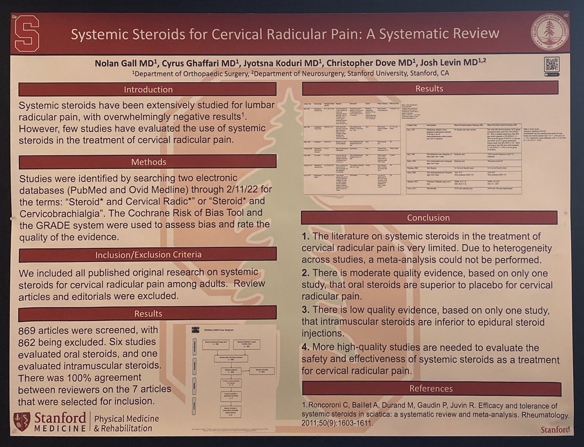 PennAnesthesia's tweet photo. Congratulations @NolanGallMD @stanfordanes alumni and current fellow @Penn_PainMed on his Best Of Meeting @ASRA_Society #ASRAFALL22 poster presentation! https://t.co/c5MdA9lbtS