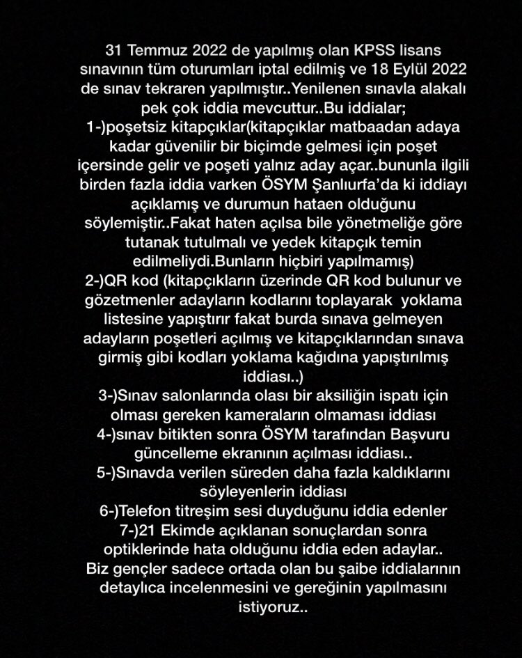 newiceri's tweet photo. Ülkemizin geleceği için devlet kademelerine liyakatli insanlar atanmalıdır. Başkalarının hakkı yenerek ulaşılacak mevkiden kimseye hayır gelmez. Biz sadece hakkımız olanı almak istiyoruz. Bunun için sizin desteğinize ihtiyacımız var.

#susmakpss https://t.co/ZYTiTMyP4T