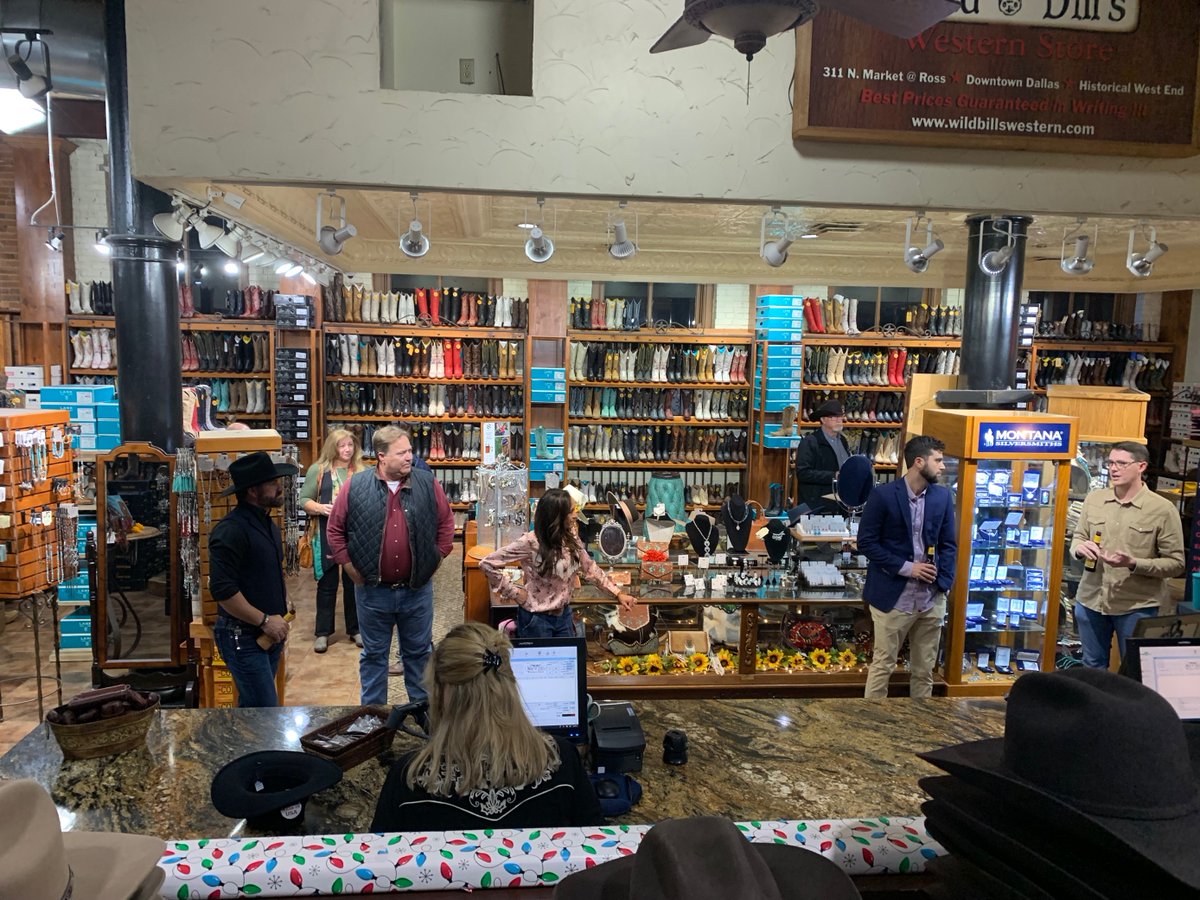 setsolutionsinc's tweet photo. Some new cowboys and girls are roaming around DFW today! Last night, we had a great time at our Cowboy Hats and Cigars event. Thank you to our sponsors @fortanix, @TenableSecurity and @Venafi 
#setsolutions #cybersecurity #cowboyhats https://t.co/ByxfFttFfO