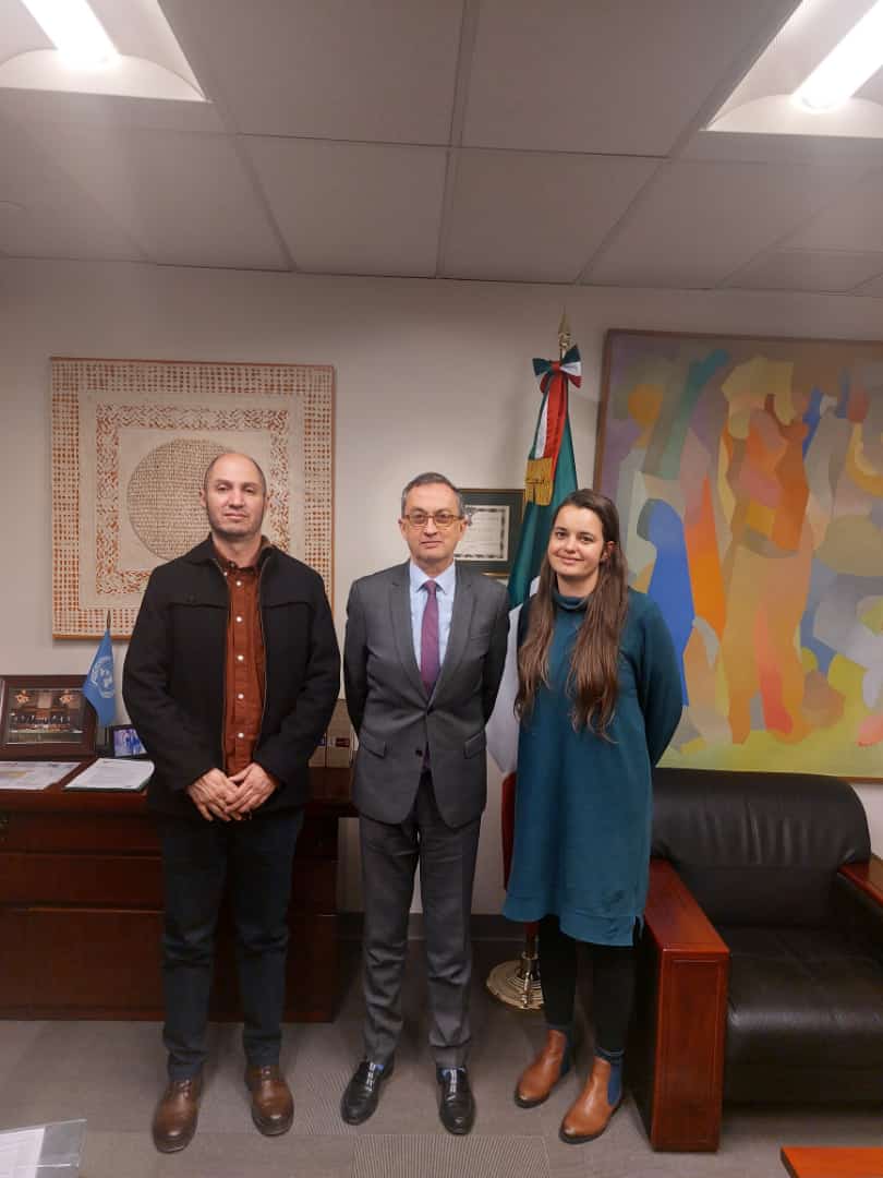 USCRI_lac's tweet photo. Agradecemos al Embajador @JMGomezRobledo por la reunión donde pudimos actualizarlo sobre el trabajo de @DIME_org y la valiosa aportación de la diplomacia mexicana a nuestro trabajo. #InterculturalWork #HigherEducation #DIMEmx #EnMexicosePuede https://t.co/6sbEtzOo14