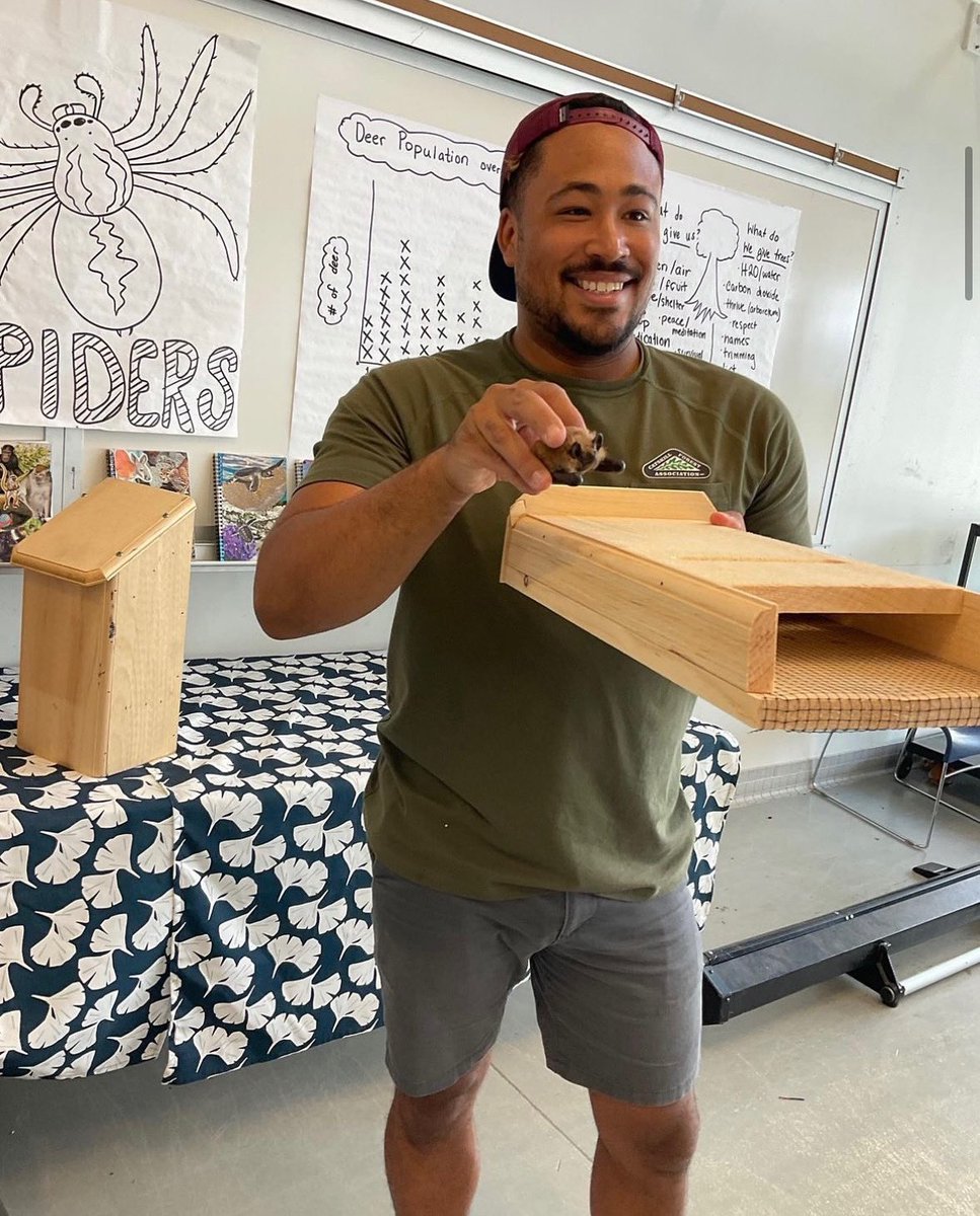 Looking for something fun to do this Saturday? Come on out to @_Cylburn to build a bat box! On 11/19 from 10-11AM, we will host the workshop led by UMBC graduate student, Chris Blume. cylburn.org/event/bat-box-…