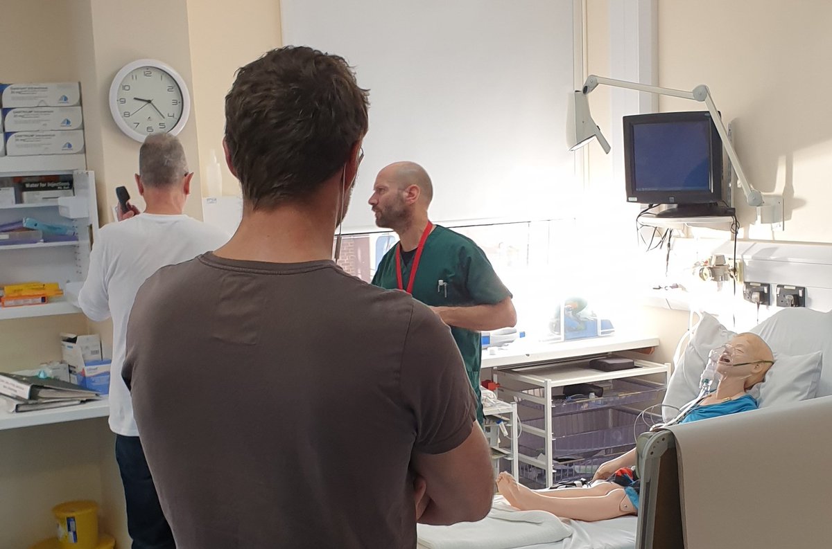 drtimmason's tweet photo. #PaediatricSim #MedEd with ED staff grades and nurses @RoyalDevonNHS North this morning!

Acute severe asthma and status in a child with complex needs

🔑 points
-When to escalate asthma care to IV and beyond!
-New(ish) status guidelines for #Apls https://t.co/6PO69xGKKS
