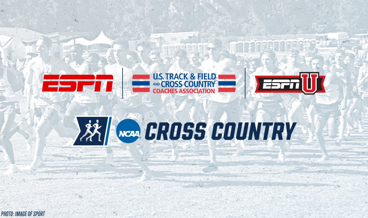 USTFCCCA's tweet photo. Commercial-free cross country comes to you once again on Saturday, November 19 at 10 am ET on ESPNU!

The USTFCCCA &amp; ESPN combine efforts to bring @NCAATrackField DI Cross Country Championships to LIVE television for the third year in a row.

https://t.co/mq7cZK5b8G https://t.co/xuZd4YTJw8