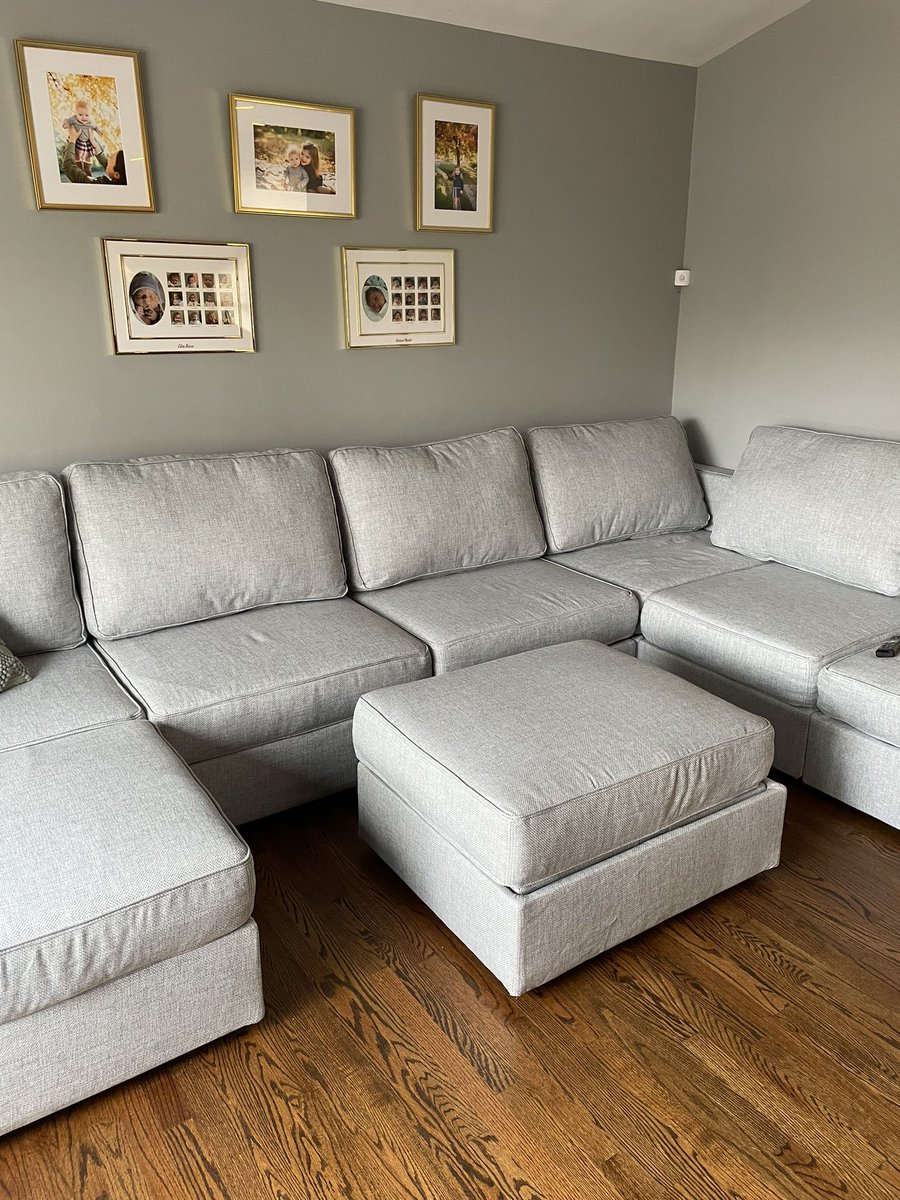 JoannaCav's tweet photo. @Lovesac can you help me figure out why this isn’t working? Got a new sactional and the back cushions do not fit. Weird gap. Why?! It’s driving us crazy. https://t.co/2DRsIZcK0w
