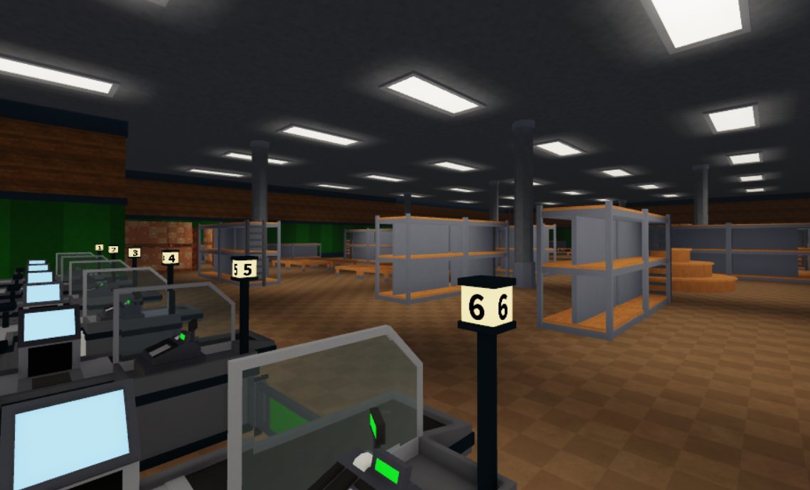 Created a store map for a small prototype game that <a href="/Noble_Draconian/">Noble_Draconian</a> and I are releasing soon!
#Roblox #RobloxDev