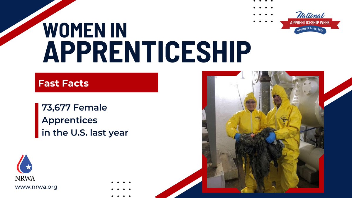 NRWA's tweet photo. Letβs Go Girls! As a part of National Apprenticeship Week, we would like to recognize the 73,677 female apprentices who are working hard to become experts in their trade! #NAW2022 #KeytotheFuture https://t.co/FWWEVkehAG