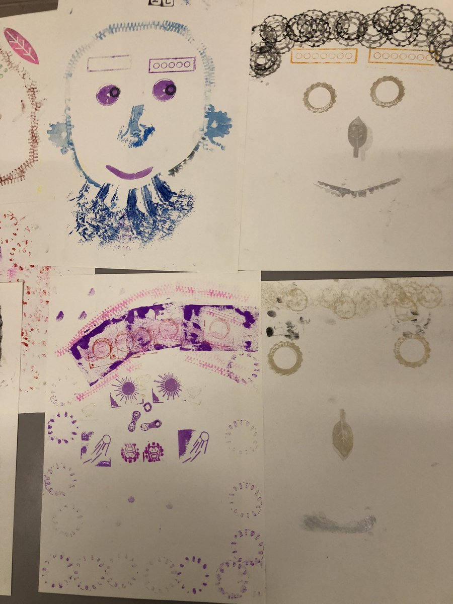 St Stephen's CE Primary School (@ststephens_ce) on Twitter photo Amazing printed portraits Art club today. The children were using found objects and even bits of broccoli and carrot! <a href="/WeAreLewisham/">WeAreLewisham</a> Amazing printed portraits Art club today. The children were using found objects and even bits of broccoli and carrot! <a href="/WeAreLewisham/">WeAreLewisham</a>