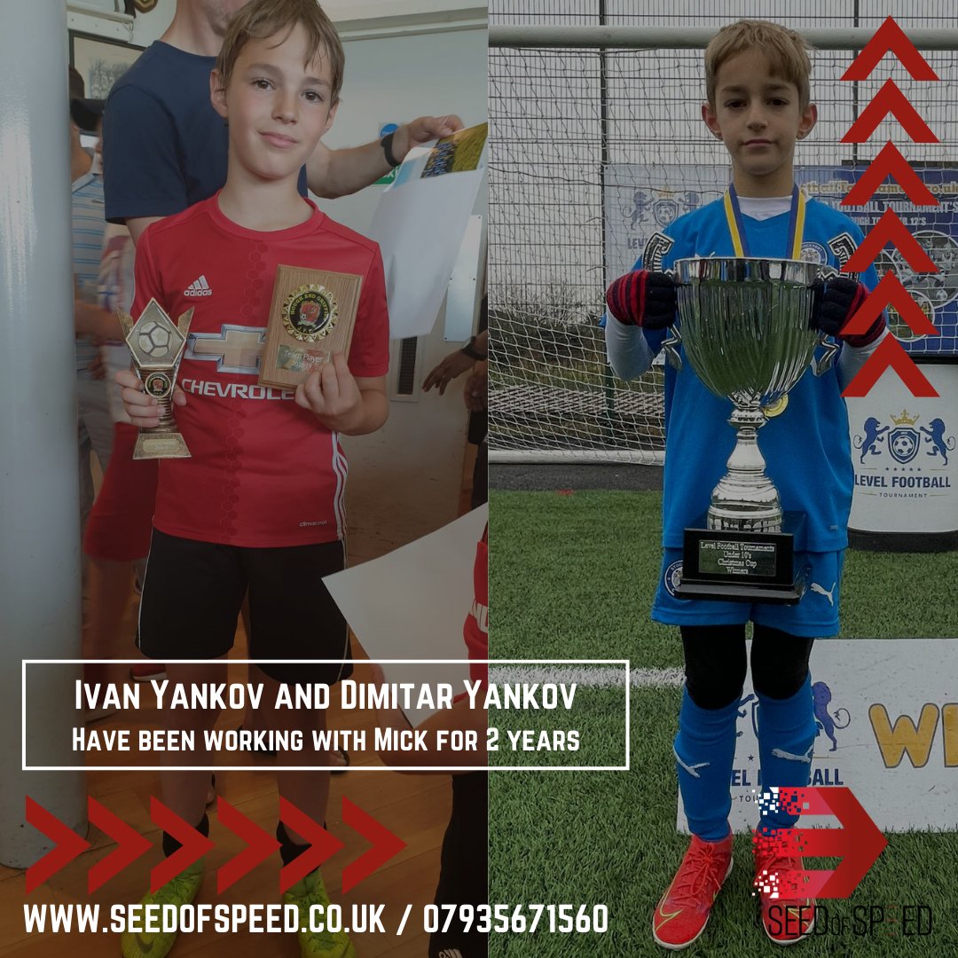 Miglena Yankova - Mum of Ivan and Dimitar says "My sons have been working with Mick for 2 years and I strongly believe that Mick has played a key role in transforming them into high level footballers and athletes" 

Get in touch to see how we can help you reach your goals...
