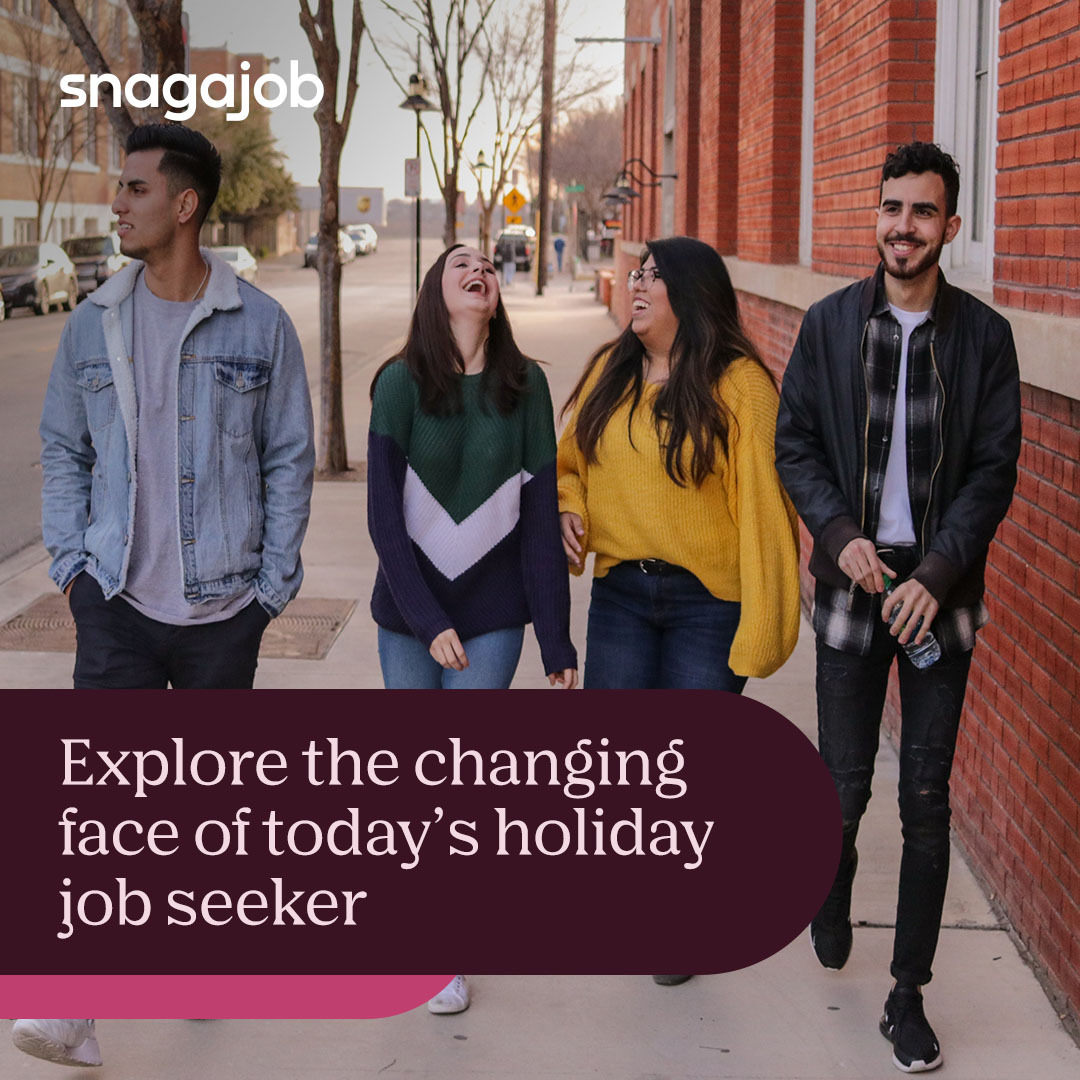 snagajob's tweet photo. To help your team staff up for the seasonal rush, learn more about the demographics of today’s holiday job seekers. See a breakdown of their ages, education and work status, and more.

https://t.co/6kkLqOJh69

#hr #humanresources #hiring https://t.co/ReRBg2gZ2W
