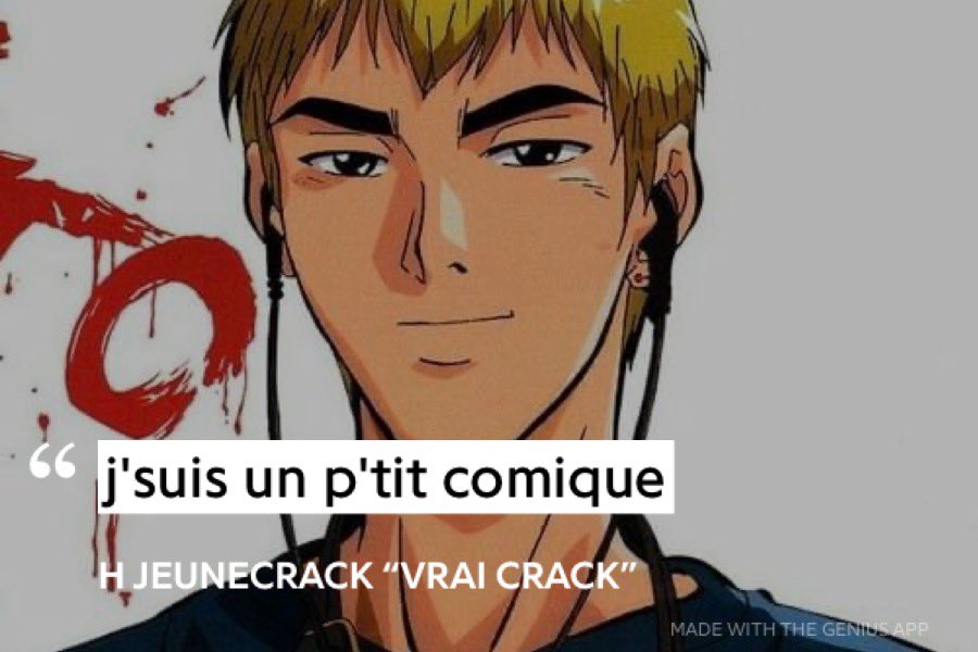 THREAD : Les phases les plus drôles d’H JeuneCrack ce p’tit comique ⬇️⬇️