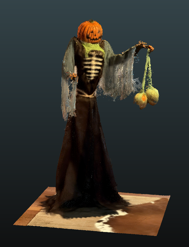 point3Dxyz's tweet photo. Goodbye Pumpkin Head, fall is going & winter is near. Thanks for scaring all the kids again; we'll see you in 2023.
Purchase enterprise licenses for @DotProduct3D #dot3d for iOS here: https://t.co/M2d9klVGKt
#halloween2022 #iostech #3dscanning #handheldscanning https://t.co/RH9ChtenGp