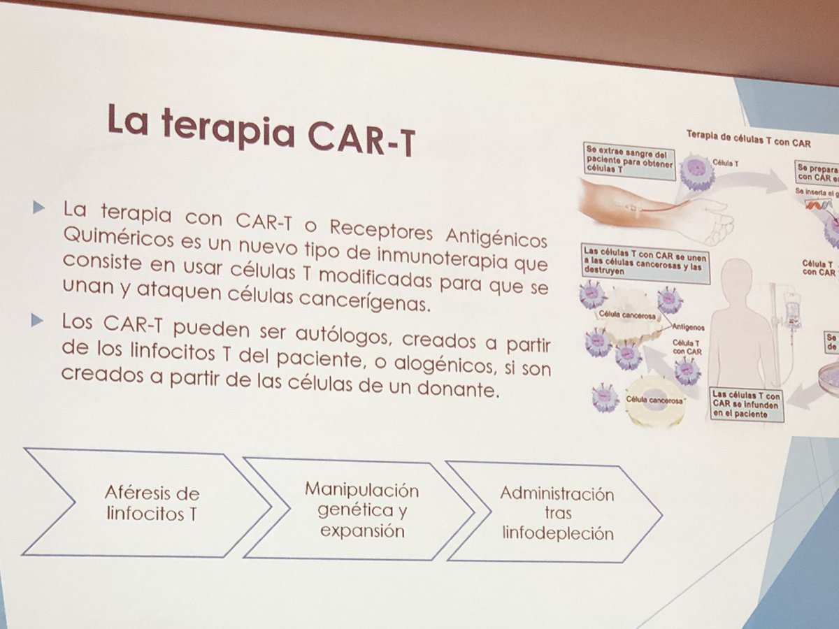 enferevolucion's tweet photo. Interesante sesión sobre hematología y un tratamiento innovador que en breves se va a comenzar a administrar en el @HUCA_Asturias llamado CAR-T Hoy en las jornadas del #seopa https://t.co/PpufwVSiKZ