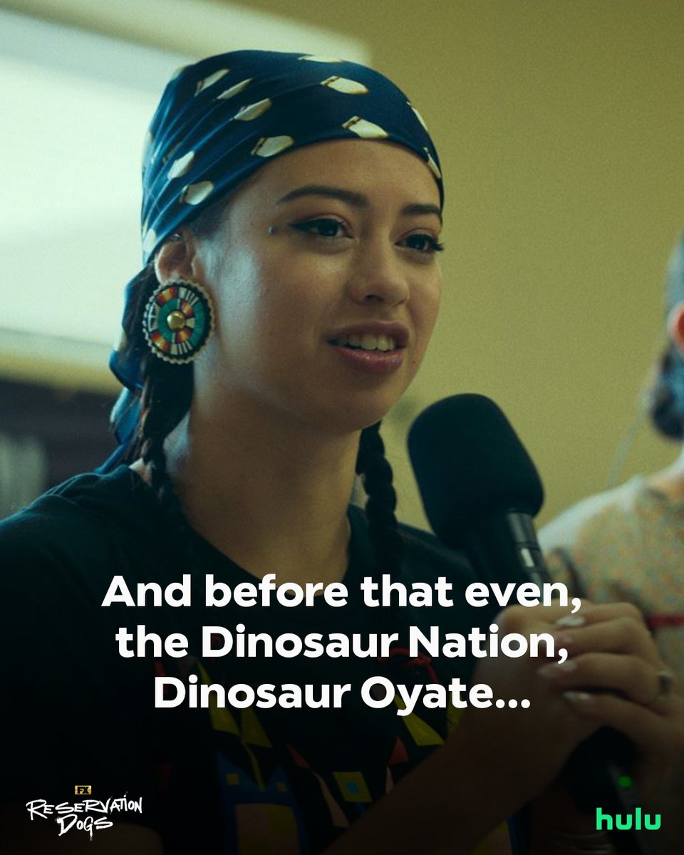 Land thoroughly acknowledged. #ReservationDogs