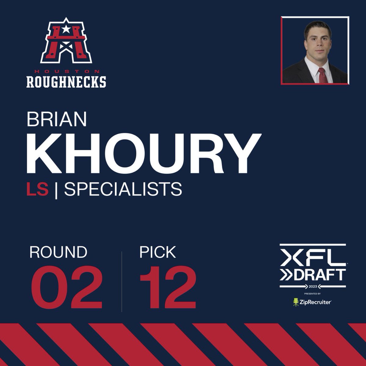 Hey <a href="/bkhoury92/">Brian Khoury</a>, how does being a Roughneck sound?? 👏