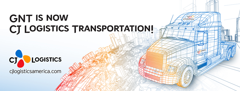 cjlamerica's tweet photo. CJ Logistics rebrands trucking division, GN Transportation, a subsidiary of #CJLAmerica, as CJ Logistics Transportation. #truck #truckingcompany #freightforwarding #freightbrokerage #customsbrokerage #crossbordertransportation #yardspotting #drayage https://t.co/xTHb3A5uWK https://t.co/NVpmX58JWW