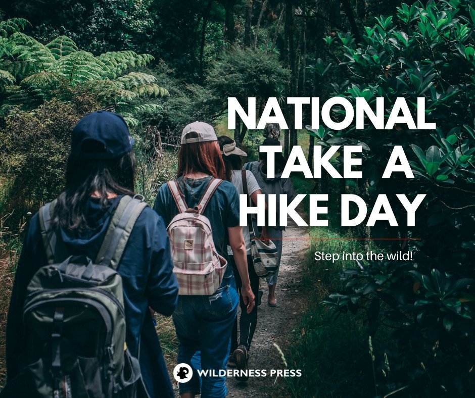 Today is #NationalTakeAHikeDay! It's a great time to enjoy the fall festivities and take the scenic route with some of our titles. #bewellbeoutdoors