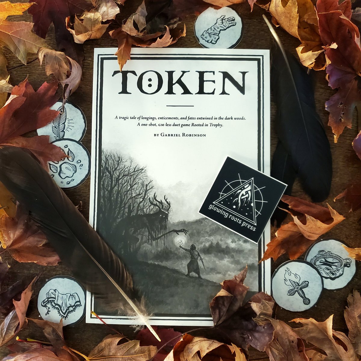 got my copy of token by @trollhands and it is STUNNING!! 💀💕