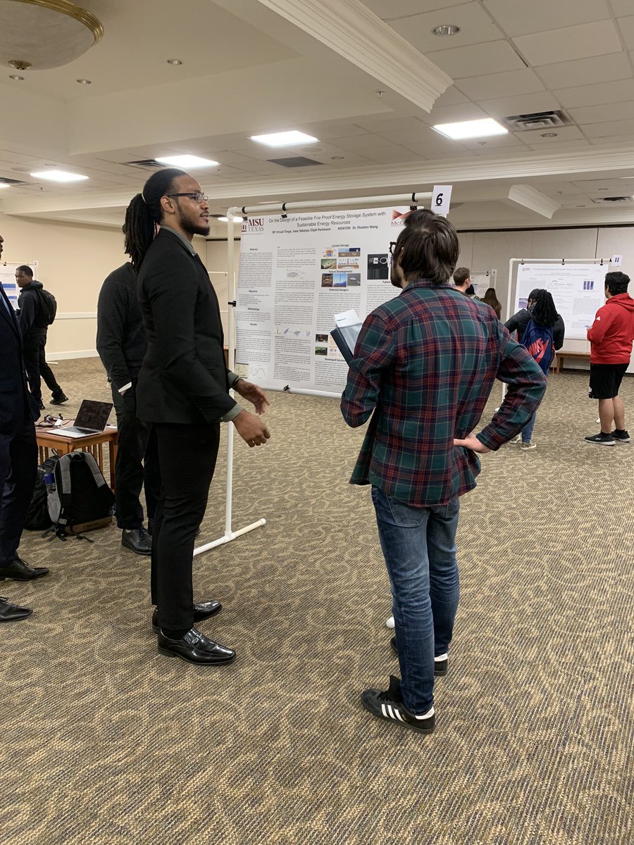 Today, I learned the potential dangers of energy storage systems and the solution. <a href="/eli_portmann/">Eli</a> <a href="/MSUTexas/">Midwestern State University</a> #MCOM1233