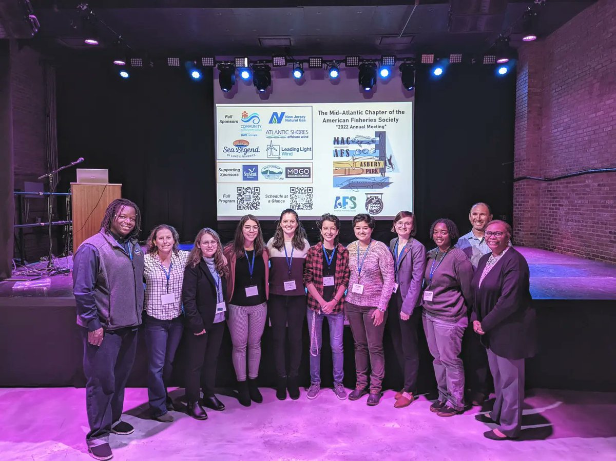 RutgersAFS's tweet photo. a peek at a fintastic meeting with many subunit members in attendance. we met so many awsome state, academic, and industry fisheries folks!! check out our instagram post for more pics!! https://t.co/NSE10HLuQb