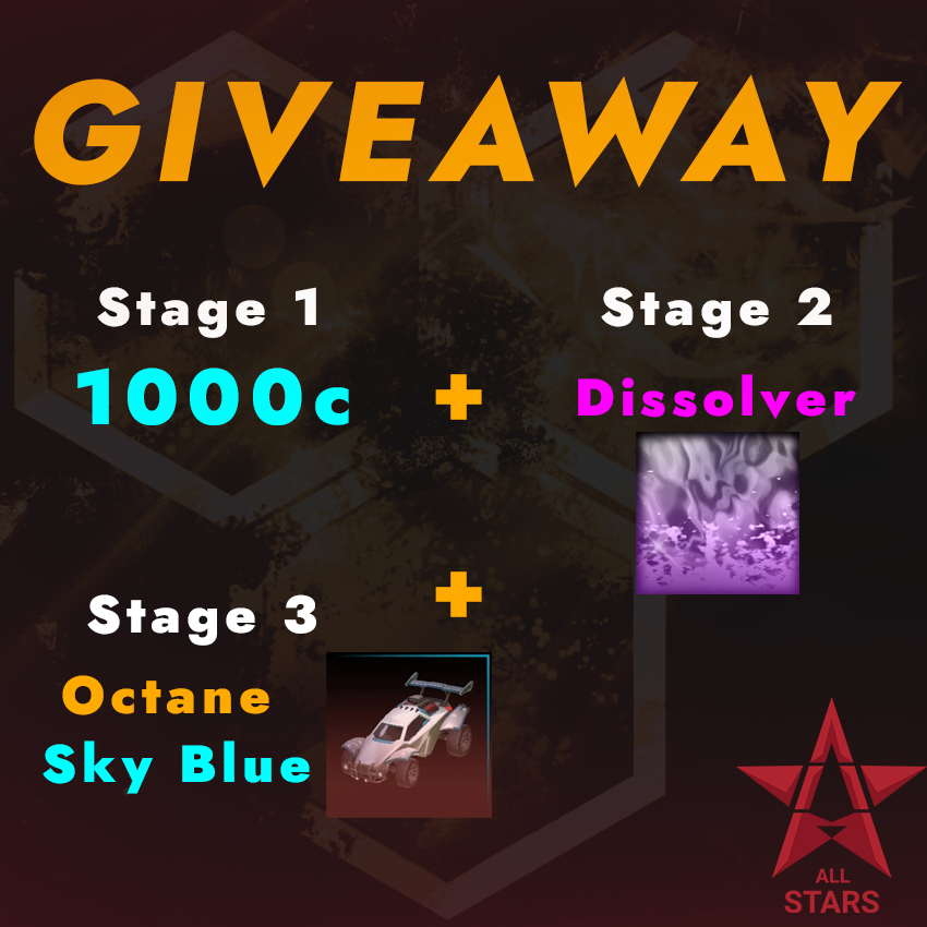 Giveaway time!

Follow us +
like❤️+
RT ♻️+
Tag a Friend in comments
To get entry ticket for giveaway!

Stage 1 - is now LIVE
Stage 2 - AS get out of a group stage on EMEA 
Stage 3 - All Stars WINs EMEA Predator League!

For more tickets visit our other Socials!

#Giveaway