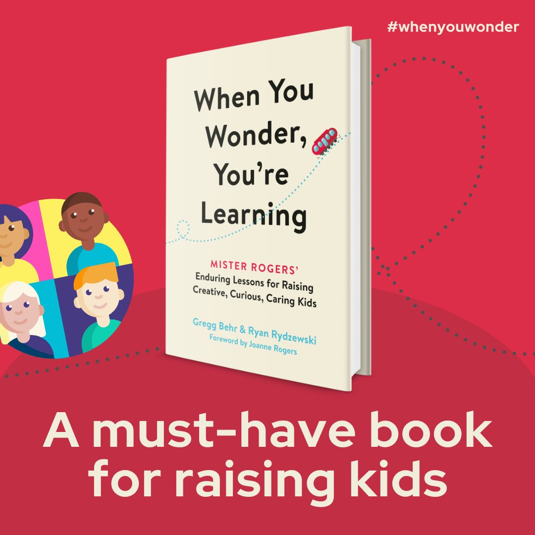 Raising kids? Teaching them? Everyone agrees that this book is a must-have for #parents and #teachers alike. It turns out that #MisterRogers matters again, in really important ways for learning today.

Find @When_You_Wonder wherever you buy books.

hachettego.com/titles/gregg-b…