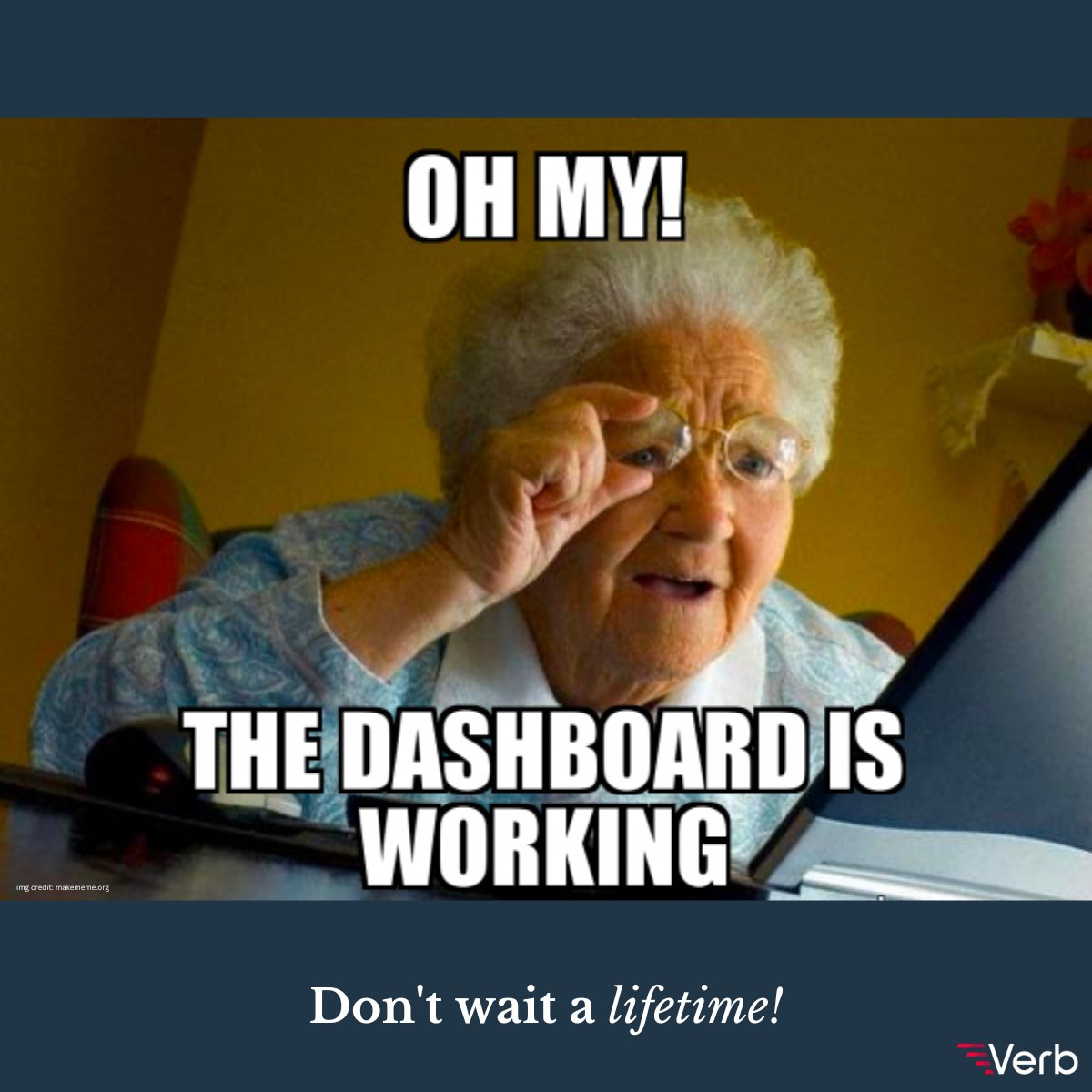 VerbData's tweet photo. Is your dashboard a "white elephant"?
Often dashboards are optimized when initially built but the performance and responsiveness deteriorate over time. Sub-optimal responsiveness results in “White Elephants”.  Maintain high-performance #dashboards with https://t.co/F2Y0JUiEZ5 https://t.co/2yPz4rhtge