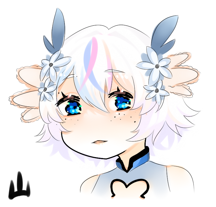 kazeki37564's tweet photo. she returns and her new model's so cute (*´ω`)! #blepart https://t.co/jFH2wPScBj