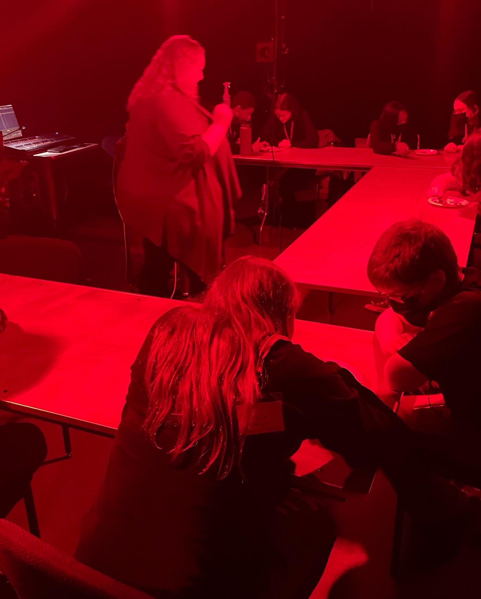 WHHSMusical's tweet image. Thanks to Point Park University for hosting our students last week for a technical theater career day. Thanks to WHHS alum Alaire for laying the groundwork and more recent alum Desmon, Pat, and Colleen for making time to see us!