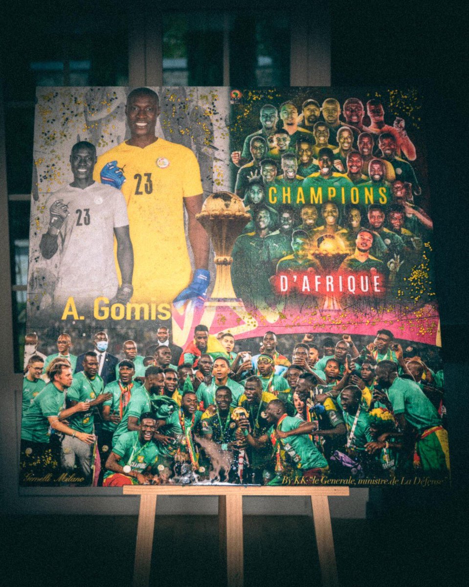 Les grands choses ne sont jamais fait par une seul personne, mais par tout un groupe. Pour faire des grands exploits il faut une équipe de frères.

#Gom1s #Senegal #AllezlesLions #Qatar2022 #Worldcup