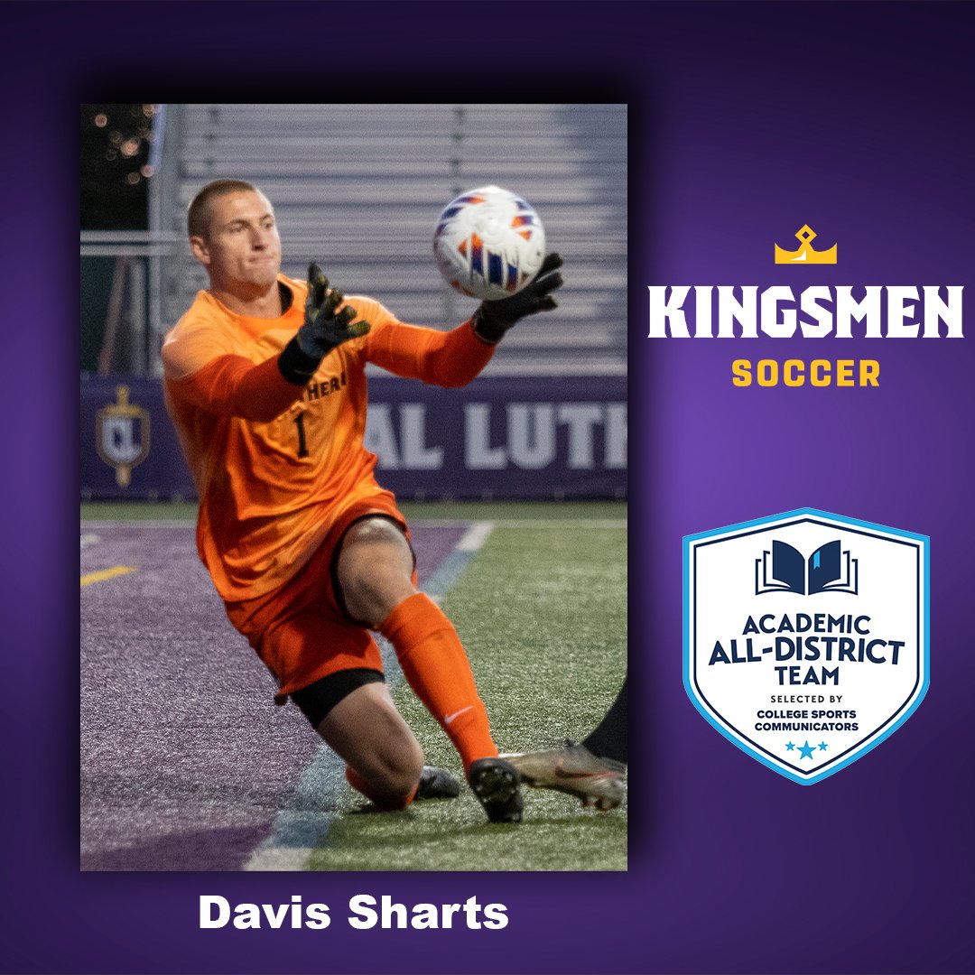 Two Kingsmen earned Academic All-District! Congrats to Cesar and Davis!

Release: clusports.com/sports/msoc/20…

#GoKingsmen #OwnTheThrone
