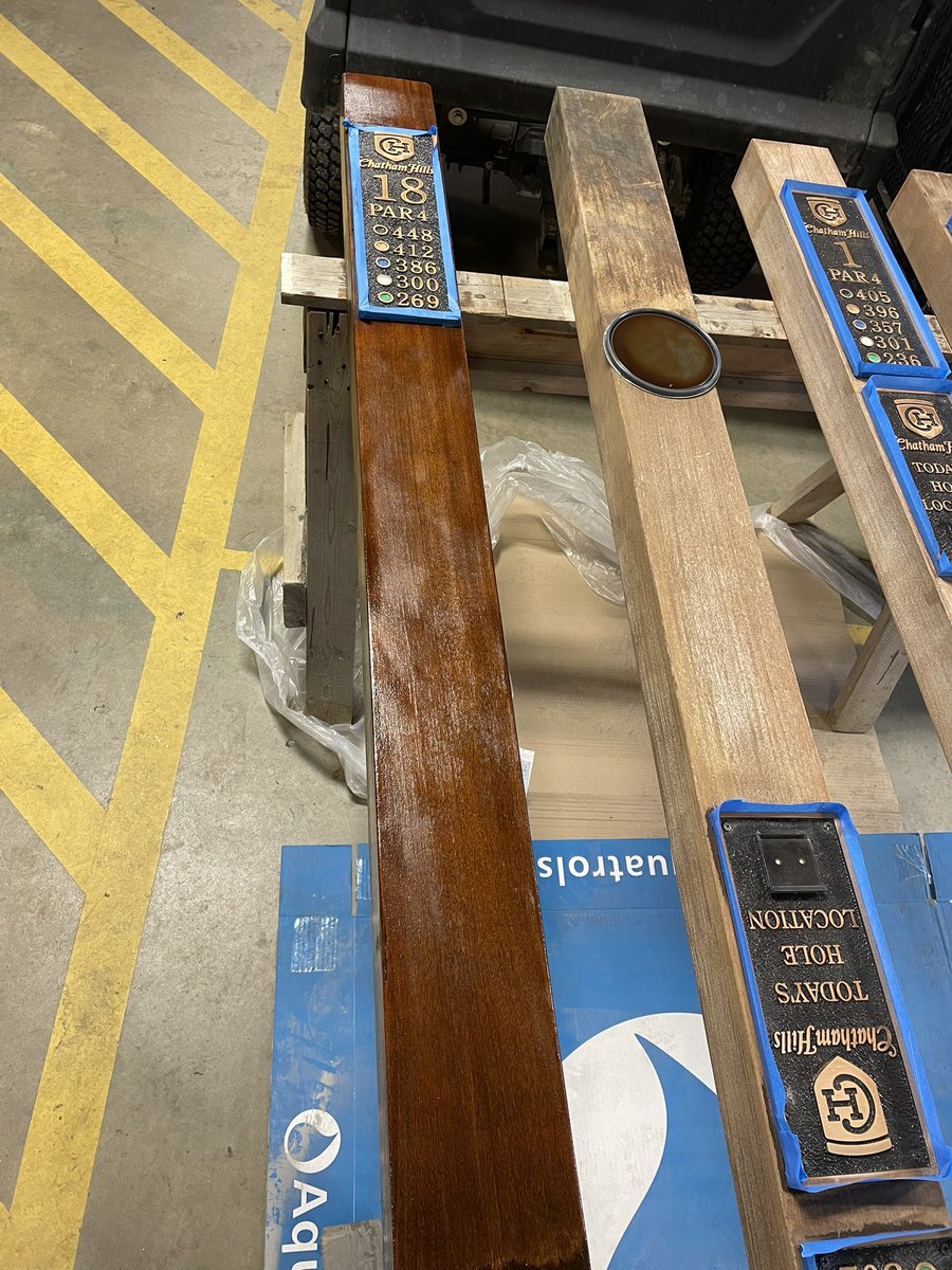 BentgrassWizard's tweet image. Winter projects have begun @Chatham_Hills ❄️🧰🛠