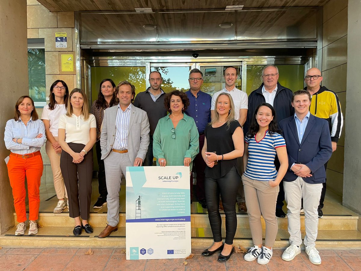 Great to be back in #Murcia 🇪🇸 with members of the <a href="/SCALEUP_project/">SCALE-UP</a> team preparing for our conference tomorrow. Details of new opportunities to support SME growth in #Derbyshire and #Nottinghamshire will be shared soon! <a href="/GrowingNottm/">Growing Nottingham</a> <a href="/D2N2GrowthHub/">D2N2 Growth Hub</a>