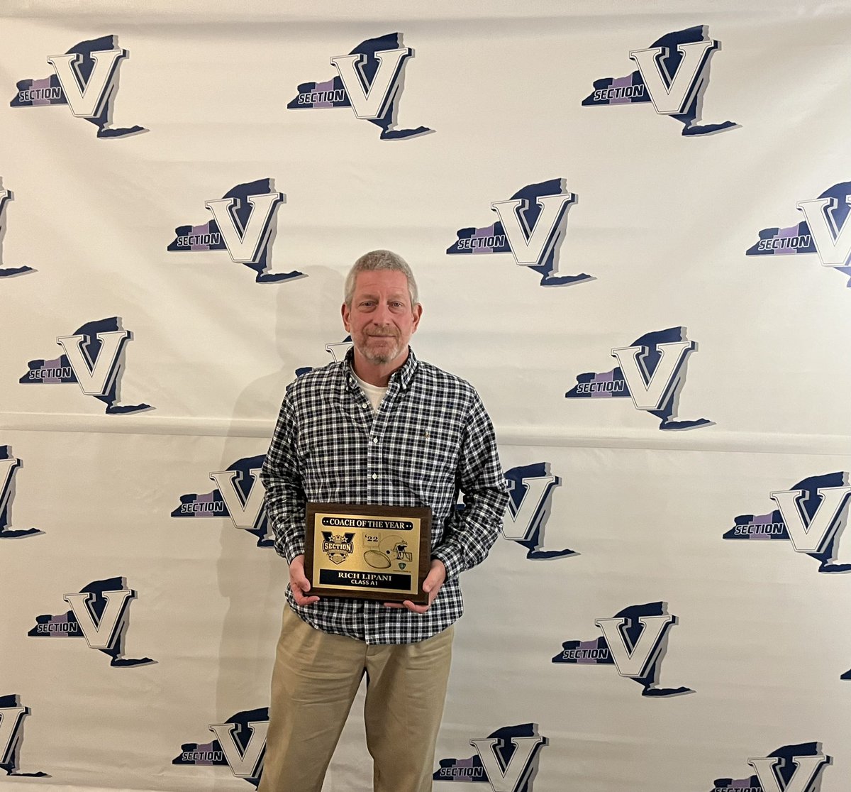 HiltonCadets's tweet photo. Congratulations to Coach Lipani  @SecVFootball Class A1 Coach of the year!. #GoCadets https://t.co/qmvEddNQs0
