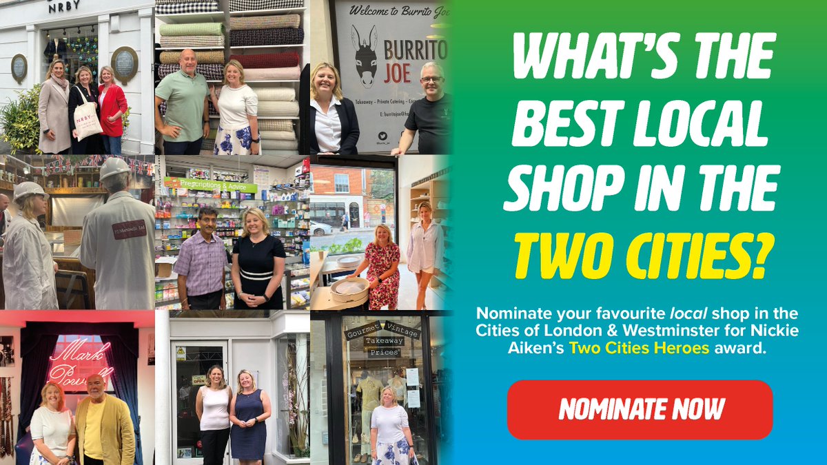 twocitiesnickie's tweet photo. Across the #TwoCities, we're fortunate to have so many incredible businesses.
Ahead of #SmallBizSatUK, I want to recognise our small, independent, or family-run businesses. Nominate your favourite local shop as a #TwoCitiesHero at https://t.co/SmQiLCrusB
#ShopLocal https://t.co/bI3VgG6LWE