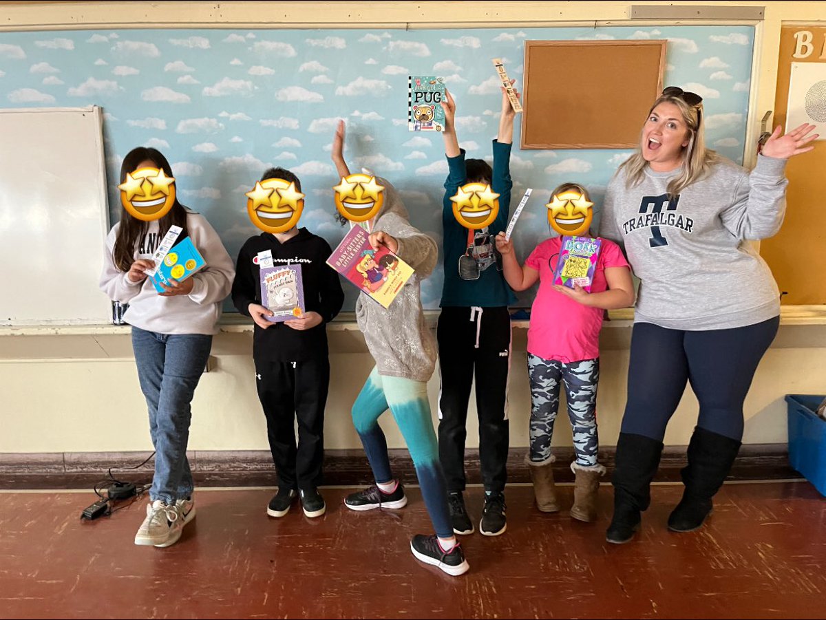 These Ss were EXTREMELY excited to finish up Empower and choose a brand new book to read using their strategies! #trafalgarproud