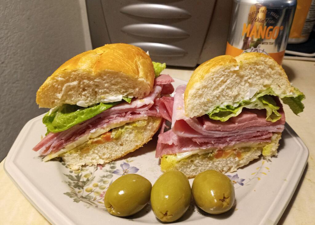 Sandwich Recipes on Twitter "A Quick Italian Salami, Ham, Mortadella