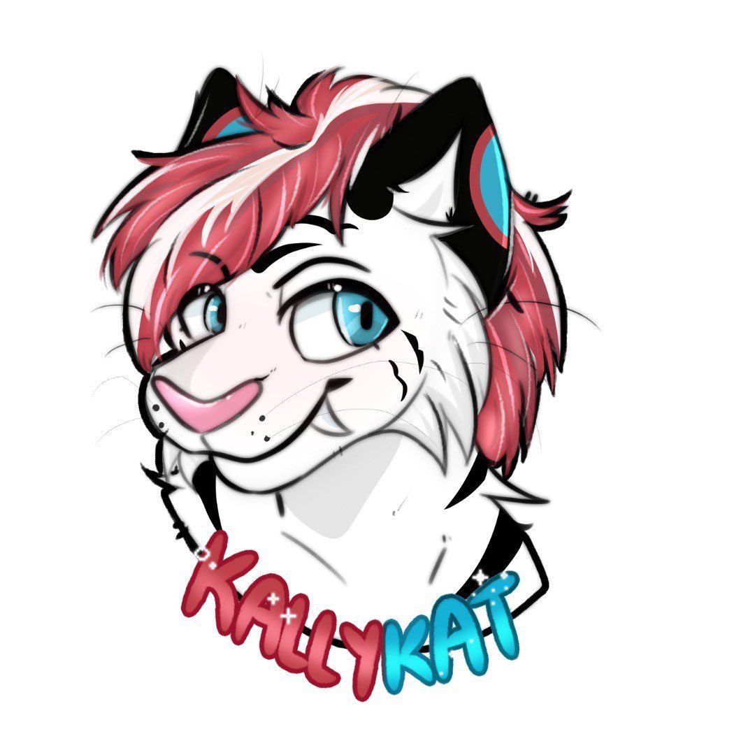 New pic who this? 
I commissioned the amazing hackermutt on Inst for drawing of my main fursona KallyKat! I love how it turn out, this is my first real art work I’ve had of KallyKat, I think is so amazing. I Believe <a href="/hackermutt/">Hack 🦊</a> is open for Commission. You should go check them you