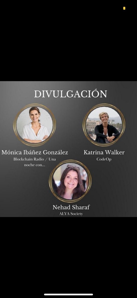 BlockchainTVe's tweet photo. Hoy estamos en el #WSA con Monica Ibáñez nominada al premio a la Divulgación !! #BlockchainRadio. Mucha suerte !! #womenstartupawards #formacion https://t.co/XMedEZH73o