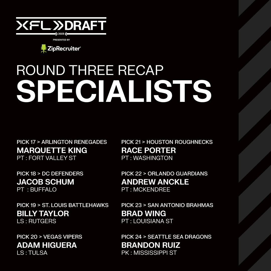 TheUFL's tweet photo. We got our boys! #XFLDraft https://t.co/rz0TMsHK73