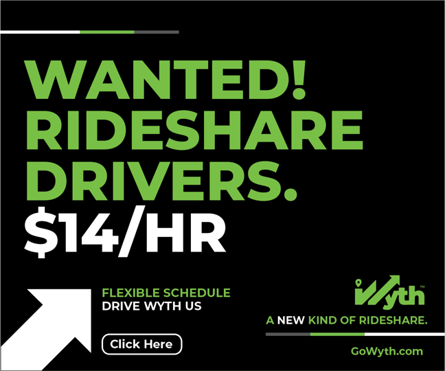 Gowyth's tweet photo. That's right! WYTH DRIVERS make $14 an hour. We are a completely new rideshare service created for college students and launching SOON at Georgia Southern 🙌 #WYTH #rideshare #collegelife https://t.co/J7Jc8YzkB0