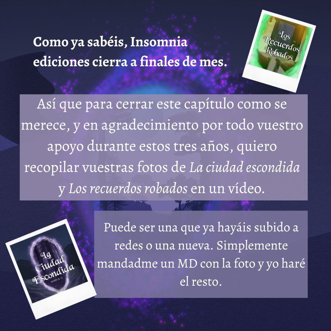 María R. G. 🌑 ¡Vuelve La ciudad escondida! tweet media