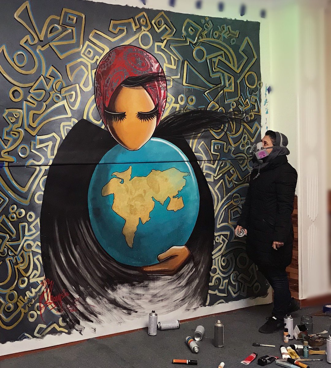 Shamsia Hassani tweet media