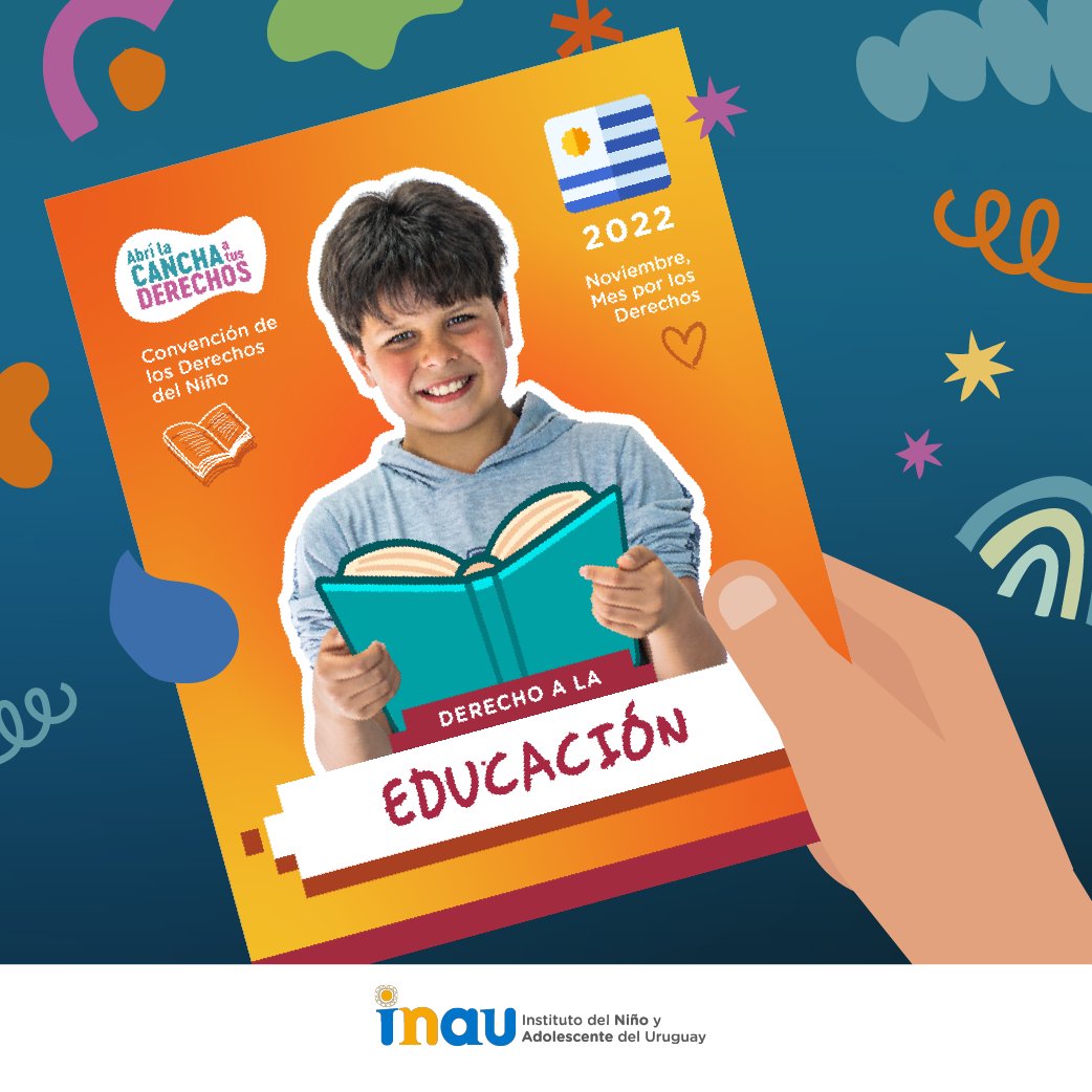 𝗠𝗲𝘀 𝗽𝗼𝗿 𝗹𝗼𝘀 𝗗𝗲𝗿𝗲𝗰𝗵𝗼𝘀: #𝗘𝗱𝘂𝗰𝗮𝗰𝗶𝗼́𝗻 📒🖊️ Poder acceder a la educación y a la cultura es derecho de todos los niños, niñas y adolescentes, respetando cualquier origen étnico, religioso, cultural y
lingüístico 👧🏽👦🏻  Este mes, ¡abrí la cancha a tus derechos!