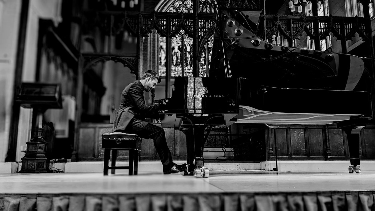 From my debut at <a href="/WimbledonWIMF/">Wimbledon International Music Festival</a> two days ago - playing my album #lamuseoubliée with music by all women composers