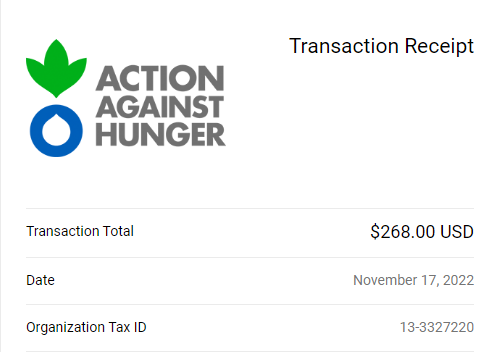 Community__Coin's tweet photo. 💎  ACTION AGAINST HUNGER DONATION💎 

THANK YOU!!!

💪  WE HAVE DONATED ~3K AND COUNTING TO CHARITY NOW! 💪 

❤️ ❤️ ❤️ https://t.co/jIx30JHxZH