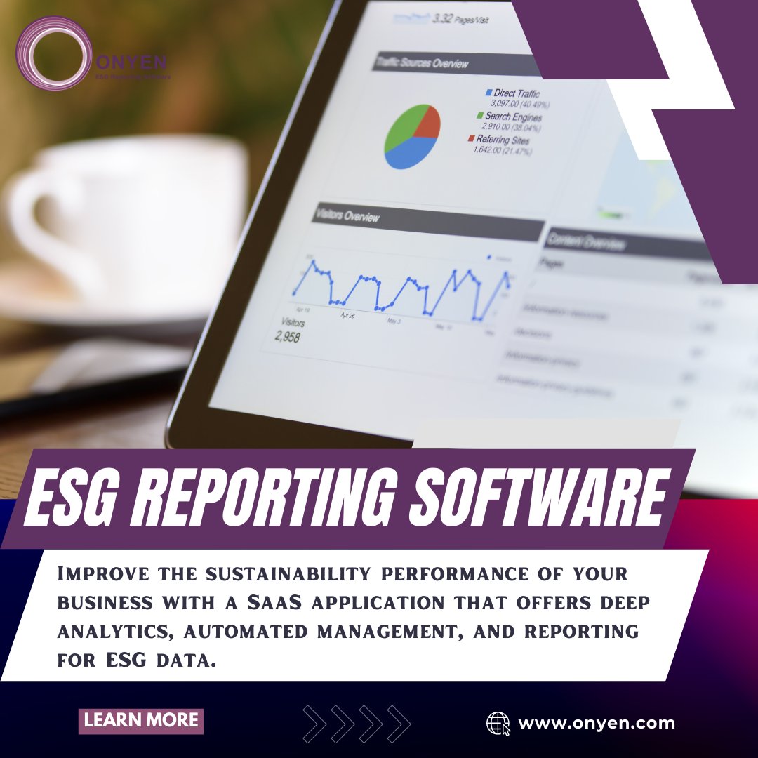 onyencorp's tweet image. Improve the sustainability performance of your business with a SaaS application that offers deep analytics, automated management, and reporting for ESG data.

👉👉 onyen.com       

#ESG #environmental #esgreportingsoftware #sustainabilityreporting